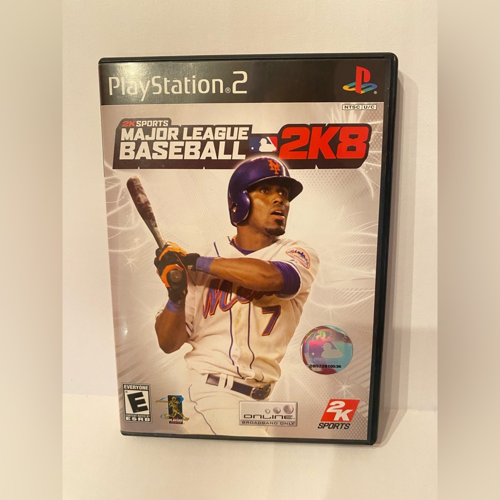 Major League Baseball 2K8 - 2K Games - Sony PlayStation 2 PS2